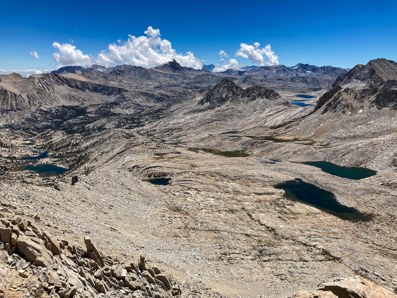 Alpine view from Mt. Julius Ceaser