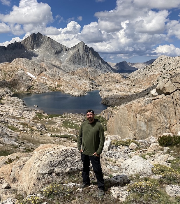 Brock Dallman and the Seven Gables in the Sierras